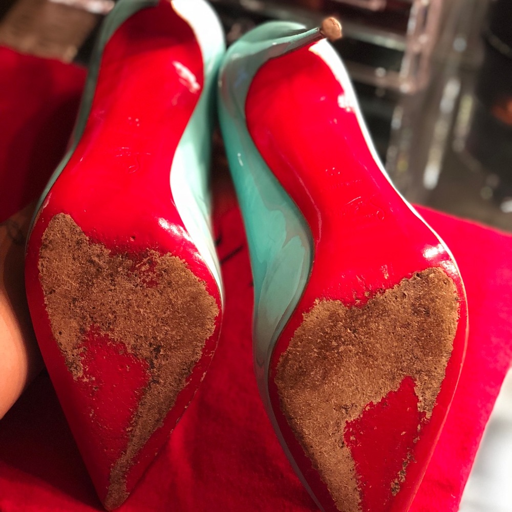 Authentic Christian Louboutin Pigalle 100 pumps - Picture 5 of 6